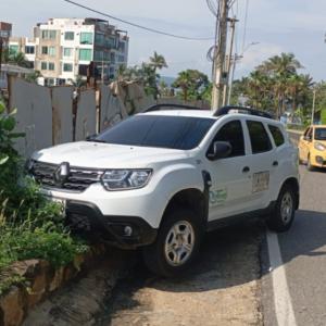 Óscar Antonio Plata Rueda, conductor de InDrive, fue víctima de un violento atraco en el municipio de Puerto Colombia.