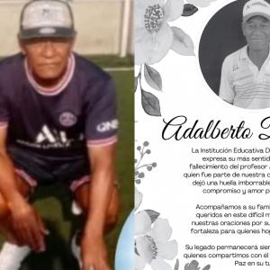  Adalberto Barranco, docente fallecido