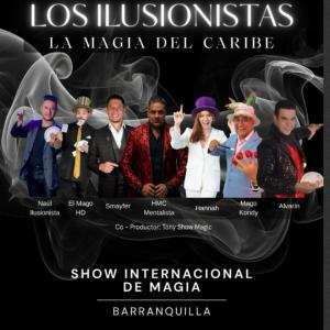 Parte de la nómina de artistas que estarán este domingo en el Teatro José Consuegra Higgins