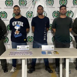 Capturados por la Policía Metropolitana en los operativos contra ‘los Costeños’.