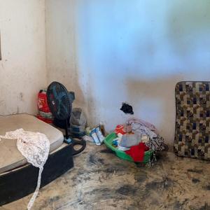 Vivienda donde se habrían registrado los abusos contra la menor.