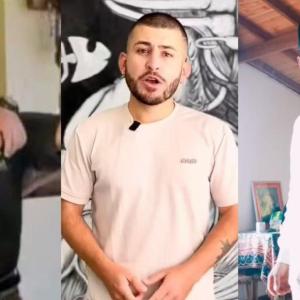 Andrés Giraldo, Diosdado Hernández y Edgar Velázquez, tres de los asesinados