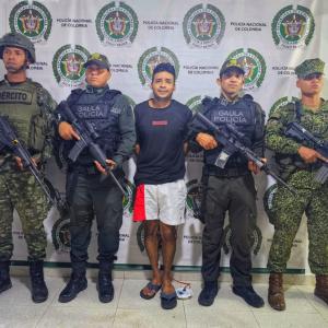  Alias “Junior”, presunto cabecilla militar del Clan del Golfo