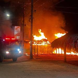 Momento de la conflagración