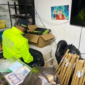 Momento de la incautación