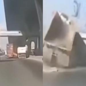 Captura de video del momento de los hechos