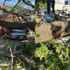 Momento del incidente