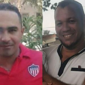 Aldair Junior Roldán Santiago y Luis Gabriel Díaz Tapias.