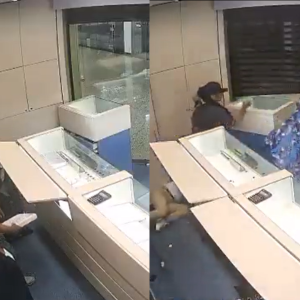 Captura de video del momento de los hechos