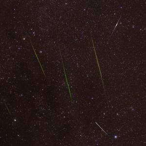 La lluvia de meteoros Púpidas-Vélidas 