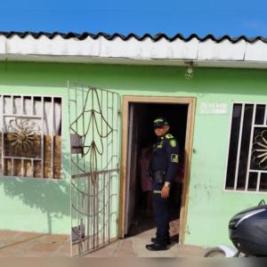 Casa en donde ocurrió el asesinato