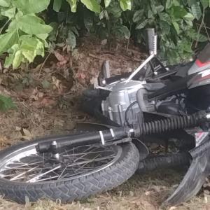 Momentos después del accidente