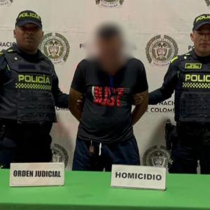 Fotografía del capturado