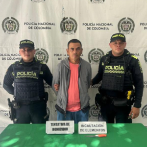 Capturado en flagrancia