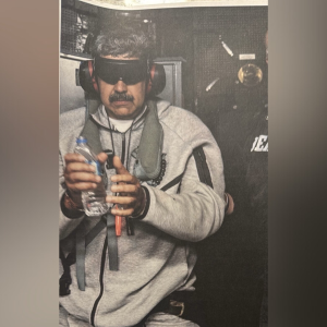 Primera imagen de Nicolás Maduro luego de su captura