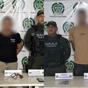 Captura de alias Negro y alias Jandy