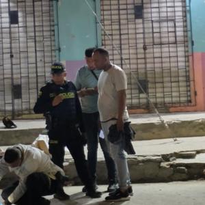 Peritos de la Sijin en uno de los casos 