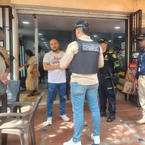 Momento de la captura