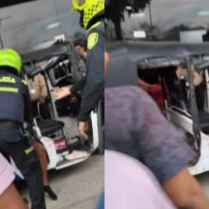 Momentos luego del ataque