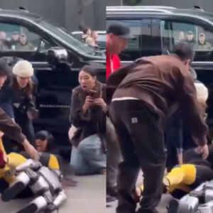 Momento de la caída 