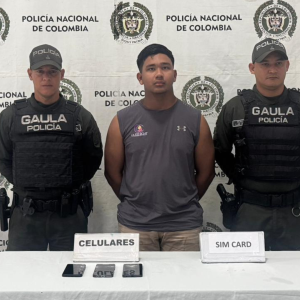 Capturan a Efraín De Jesús Pertuz, presunto extorsionista del alcalde de Sabanagrande.