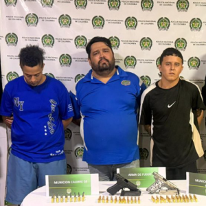 Capturados en flagrancia 