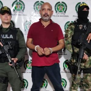 Fotografía dela captura de alias El Capo