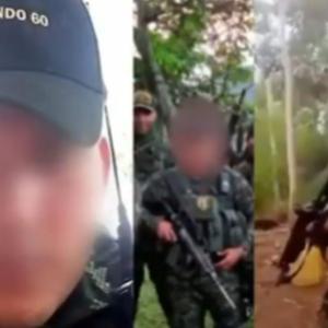 Comando 60, quien murió al enfrentarse a la Policía en el Cesar.