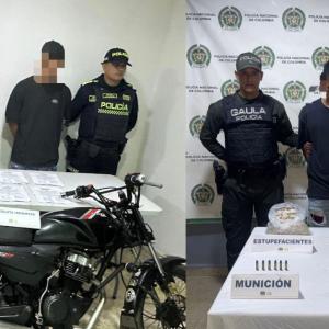 Capturados en flagrancia