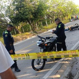 La Policía Metropolitana de Barranquilla se trasladó hasta el lugar del accidente y realizó la inspección técnica del cadáver.