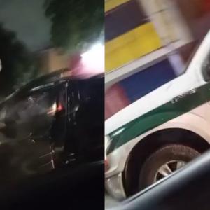La Policía halló abandonado el vehículo con el que se perpetró el crimen.