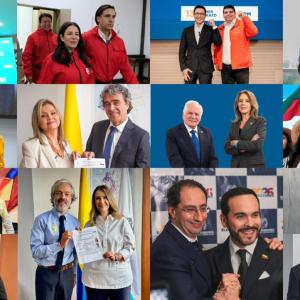 Todos los aspirantes a la casa de Nariño