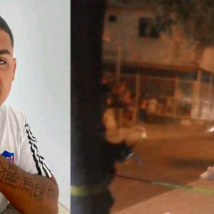 Santiago Calvo Rocha, de 19 años de edad, asesinado a balazos.