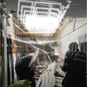 Momentos luego del incidente