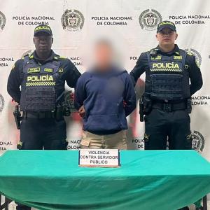 Captura por el delito de violencia contra servidor público.