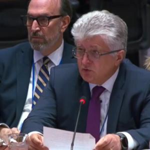 Representante especial del secretario general de la ONU para Colombia, Miroslav Jenča.