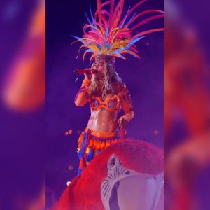 Karol G en su presentación de Coachella 2026