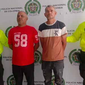 Fotografía de los capturados 