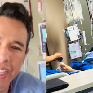 Diego Guauque reveló que leva más de cinco días hospitalizado