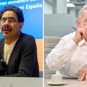 Iván Cepeda y Álvaro Uribe