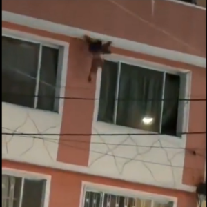 Momento de la caída 