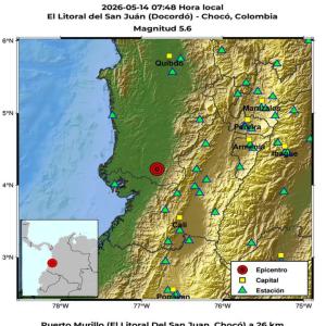 Sismo en el Pacífico