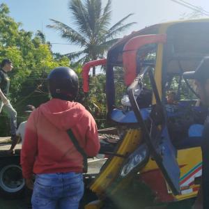Momentos luego del accidente