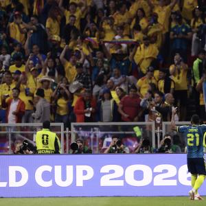 Imagen referencial del partido de Colombia 