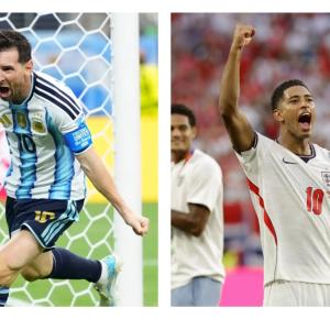 Messi vs. Bellingham: el duelo que marcará la semifinal entre Argentina e Inglaterra