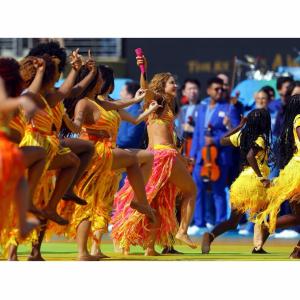 Shakira en el show final del Mundial 2026