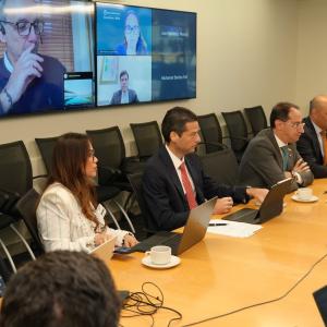 Equipo de prensa Abelardo De la Espriella
