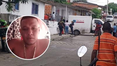 El lugar del crimen y el hombre víctima de los hechos