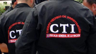 CTI de la Fiscalía General de la Nación.