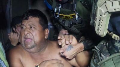 Alias 'Pequeño Juan' siendo capturado por el Ejército.